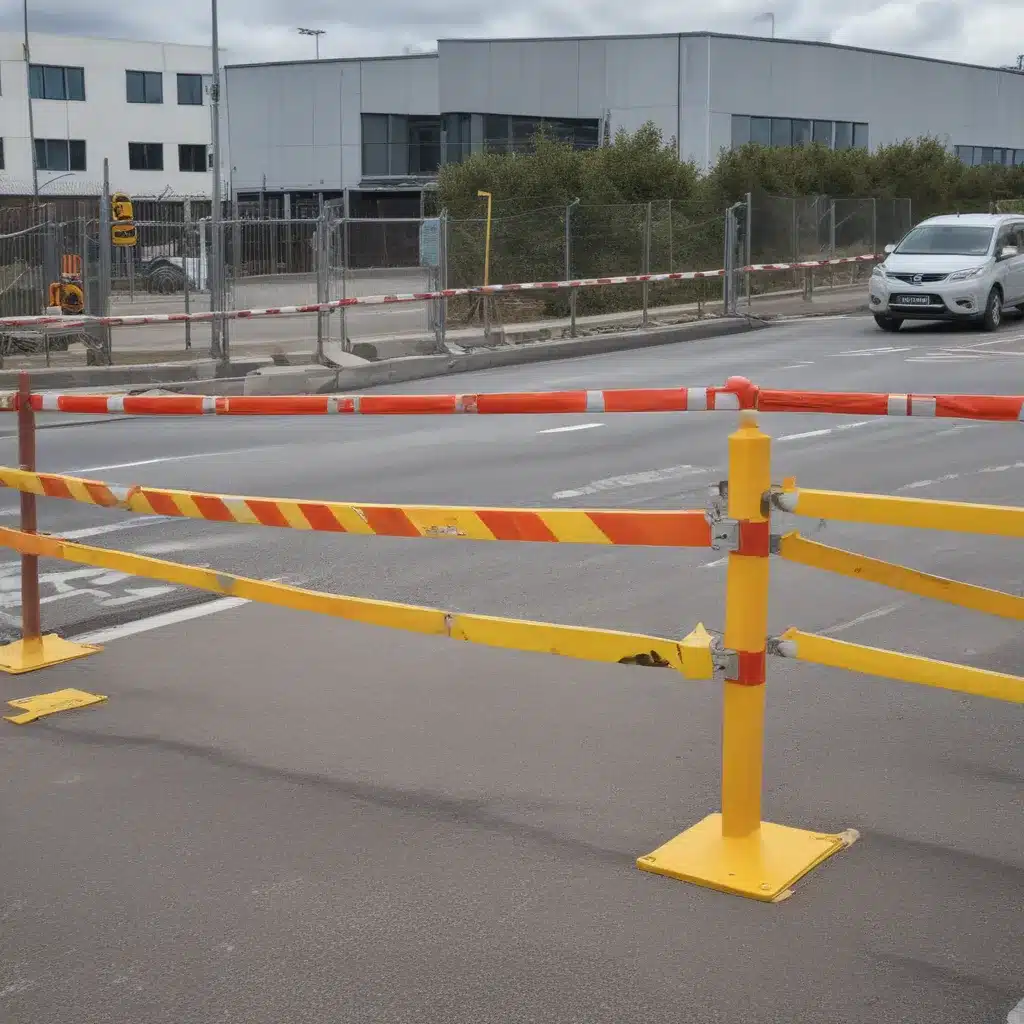 Improving Safety with Barriers and Signage