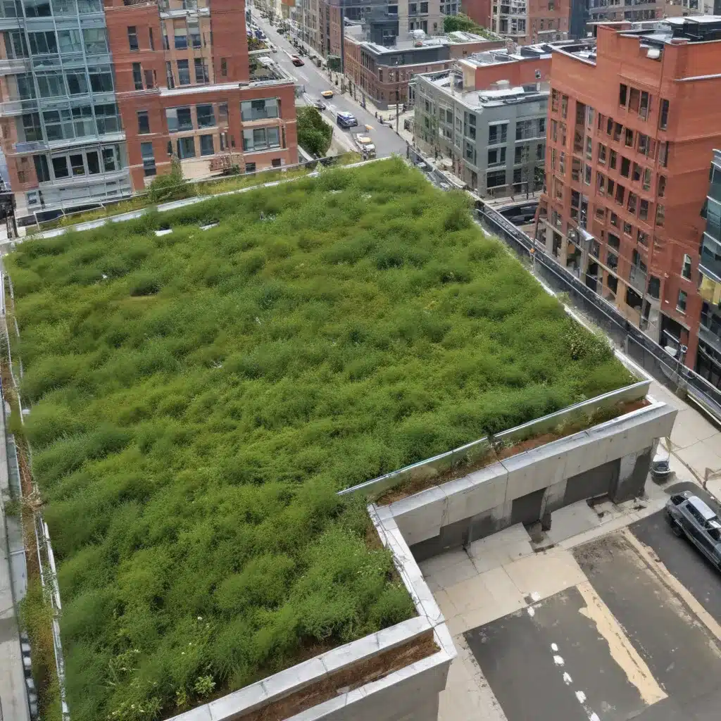 Natural Stormwater Management with Green Roofs