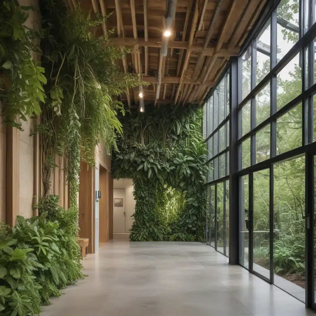 Nature-Inspired Biophilic Building Elements