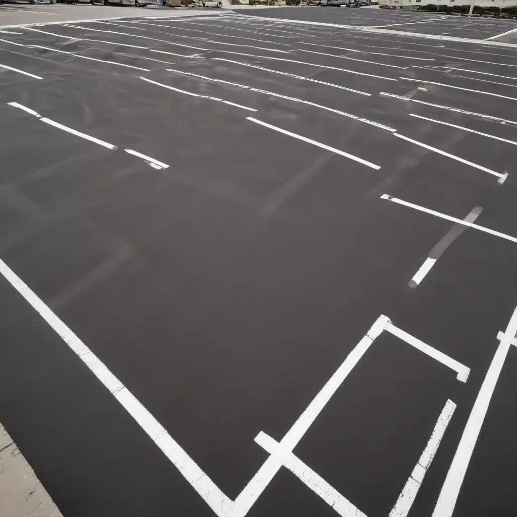 Parking Lots Revitalized with Thermoplastics