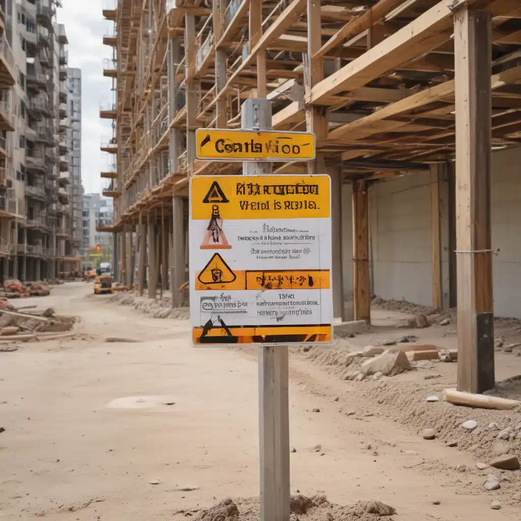 Signage and Wayfinding Considerations for Construction Sites
