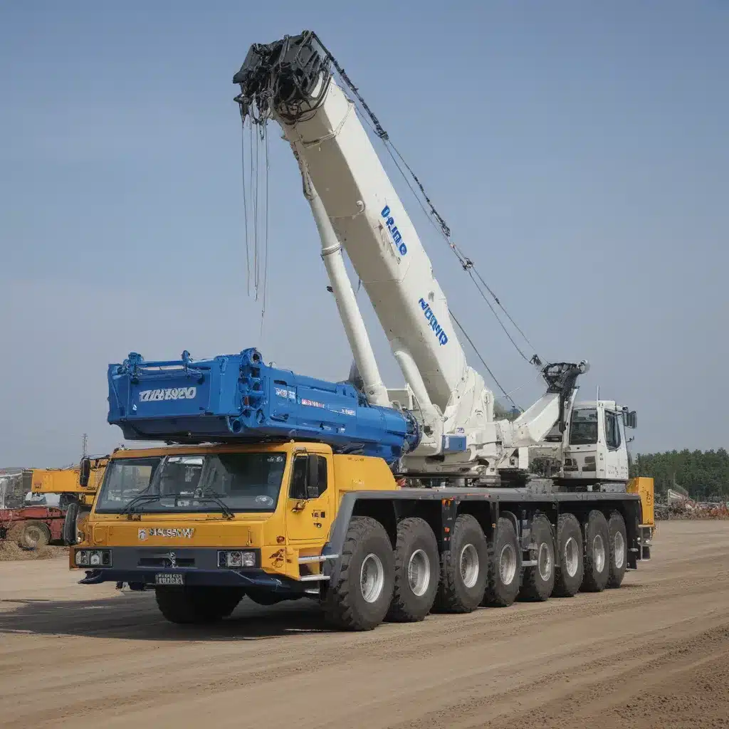 Tadano GR-1000XL: One Of The Worlds Largest Telescopic Boom Cranes